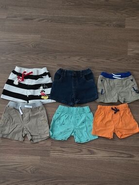 Infant Shorts (Set Of 6) 12Months